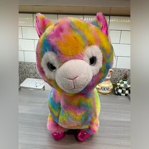 NWT FIESTA RAINBOW LLAMA